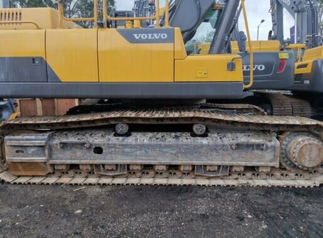 Экскаватор volvo ec480dl