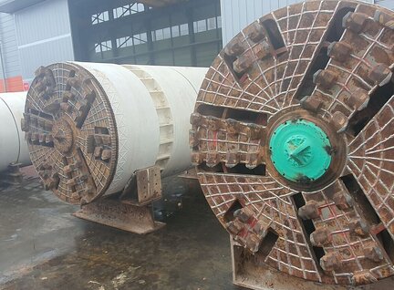 Used Others ø1200 Slurry Pipe Jacking Machine for soft ground condition Tunnel Boring Machine For Sale in Singapore