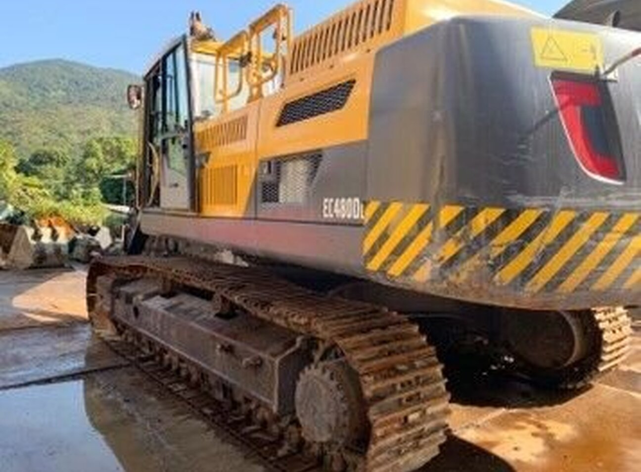 Экскаватор volvo ec480dl