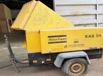 Used Atlas Copco XAS 96 Air Compressor For Sale in Singapore