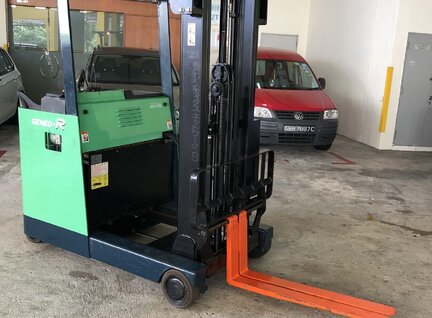 Toyota 7fbr Reach Truck Bekas Untuk Dijual Di Singapore Heavymart Com
