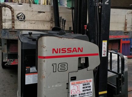 Used Nissan WY1R1L18U Reach Truck For Sale in Singapore