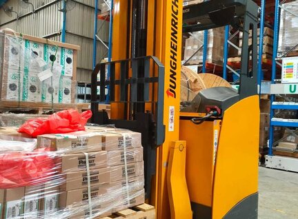 Used Jungheinrich ETV116n Reach Truck For Sale in Singapore