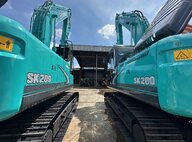 Refurbished Kobelco SK200-8 Excavator For Sale in Singapore