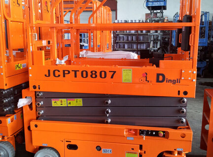 Used Dingli JCPT0807HD (Good and Recon) Scissor Lift For Sale in Singapore