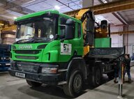 Used Effer 1355-8S Lorry Crane For Sale in Singapore