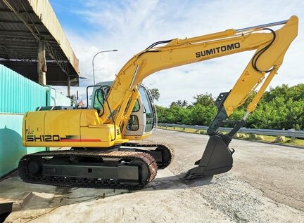 Refurbished Sumitomo SH120-3 Excavator For Sale in Singapore