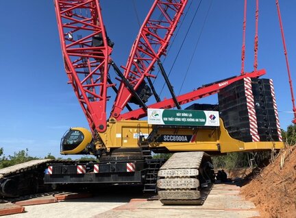 Used Sany SCC8000A Crane For Sale in Singapore