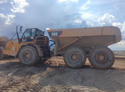 Used Caterpillar (CAT) CAT-740 Truck For Sale in Singapore